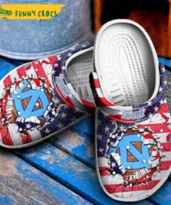 Tar Heels Basketball Ncaa Crocs Clog Shoes