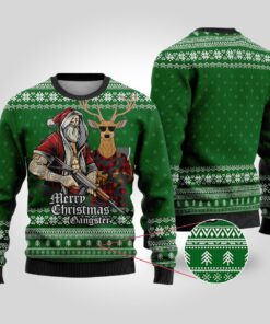 Tattooed Santa Funny Funny Christmas Sweaters