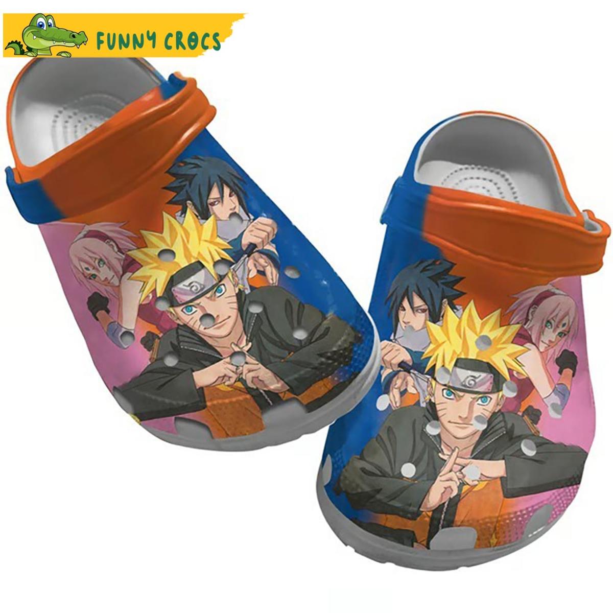 Sasuke Uchiha Anime Crocs Shoes