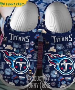 Logo Tie Dye Tennessee Titans Crocs Gift For Fans