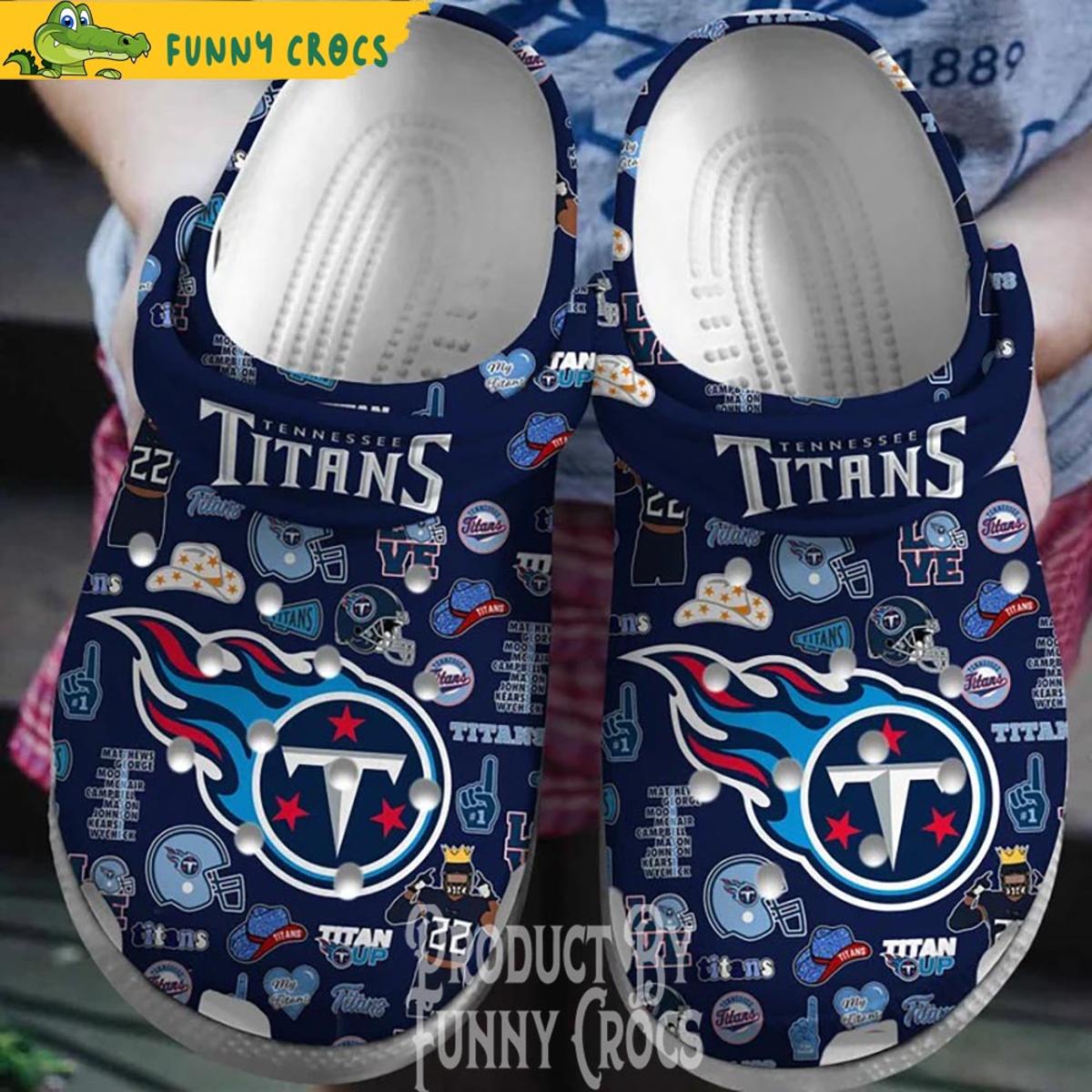 Tennessee Titans Crocs Shoes