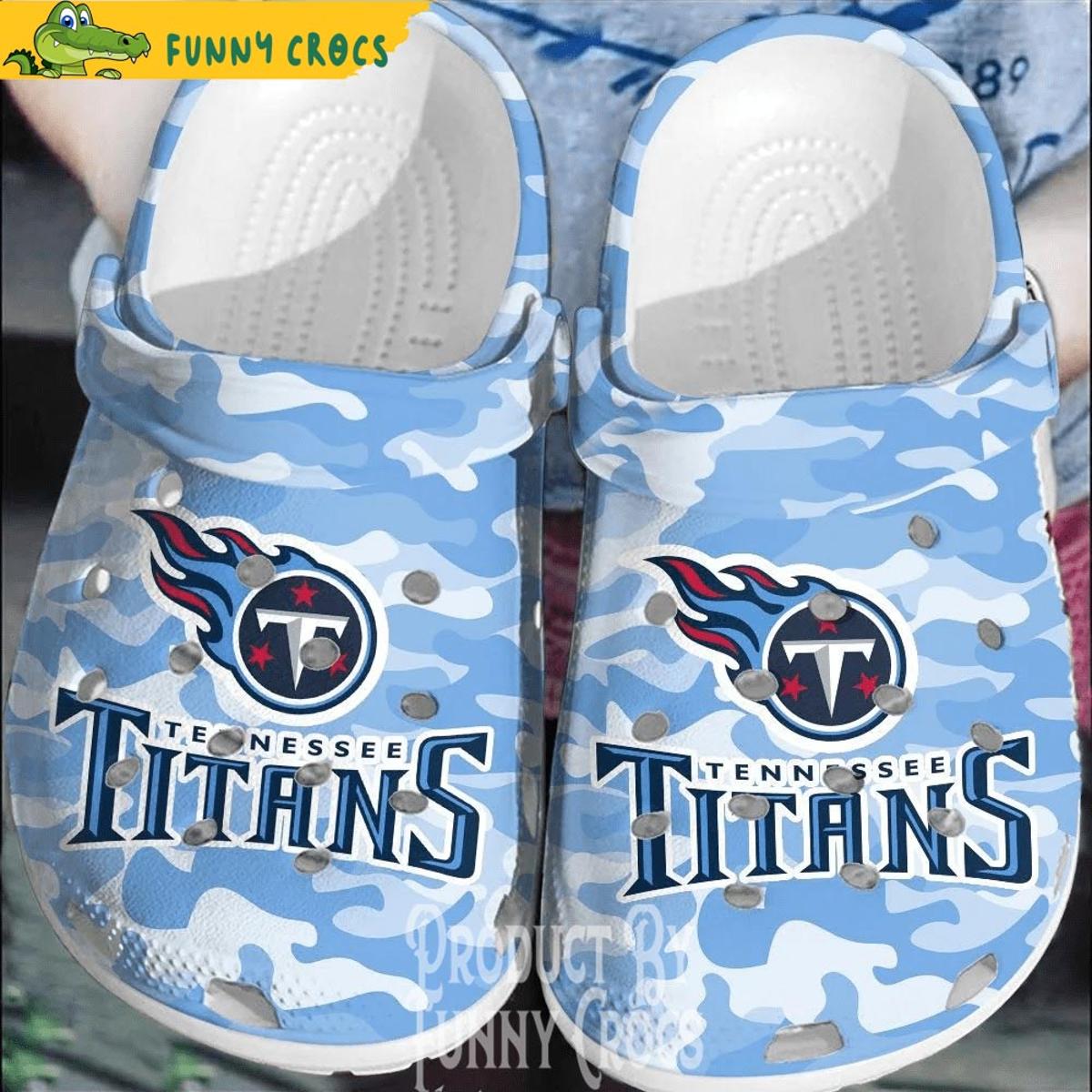 Tennessee Titans Crocs Clog Shoes By Crocs Clog Shoes