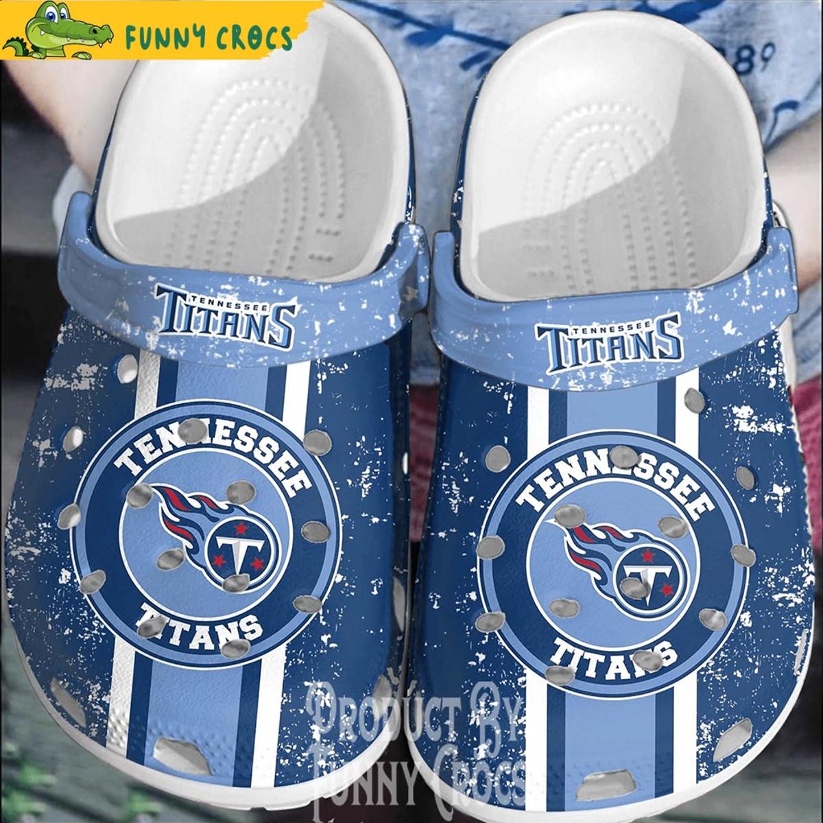 Nfl Tennessee Titans Tie Dye Crocs Clog, Crocs Clog