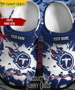 Tie-dye Clog With Strap Tennessee Titans Crocs