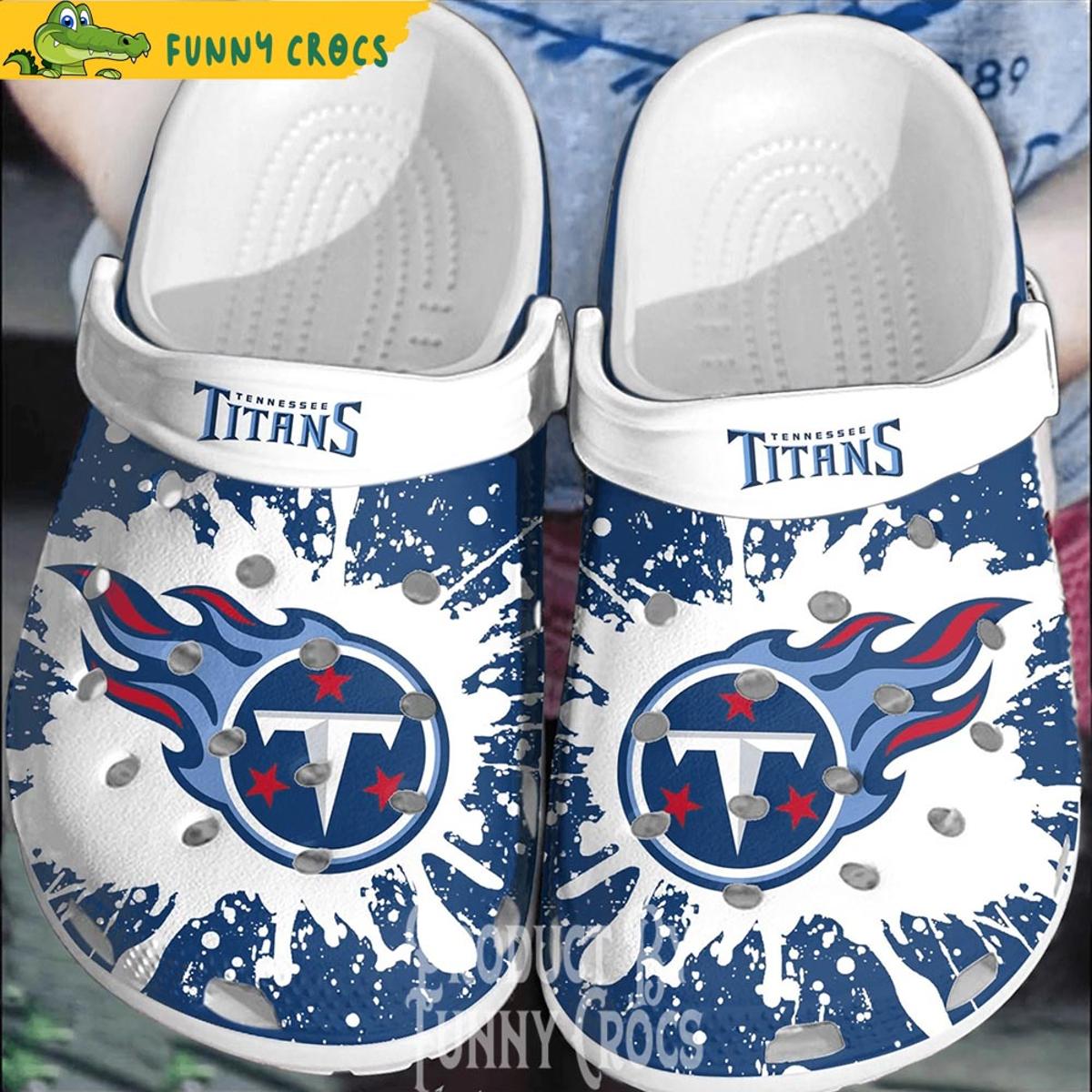 Tennessee Titans Crocs Shoes