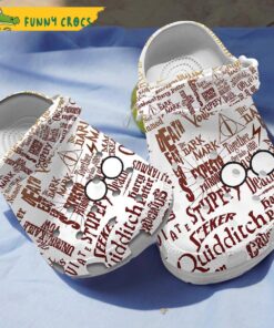 Text Harry Potter Crocs For Adults