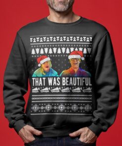 That Was Beautiful National Lampoon Mens Ugly Christmas Sweater