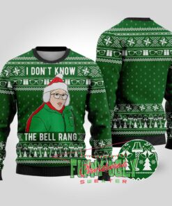 The Bell Rang A Christmas Story Funny Sweater