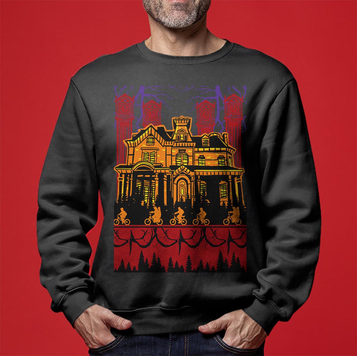 The Creel House Stranger Things Halloween Sweater