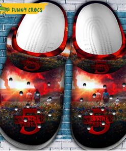 The End It’s Here Stranger Things 5 Movie Crocs Clog Shoes