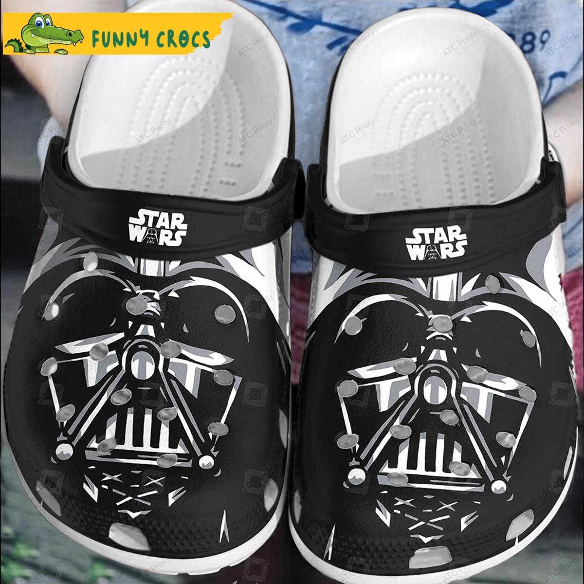 The Face Darth Vader Star Wars Crocs Shoes