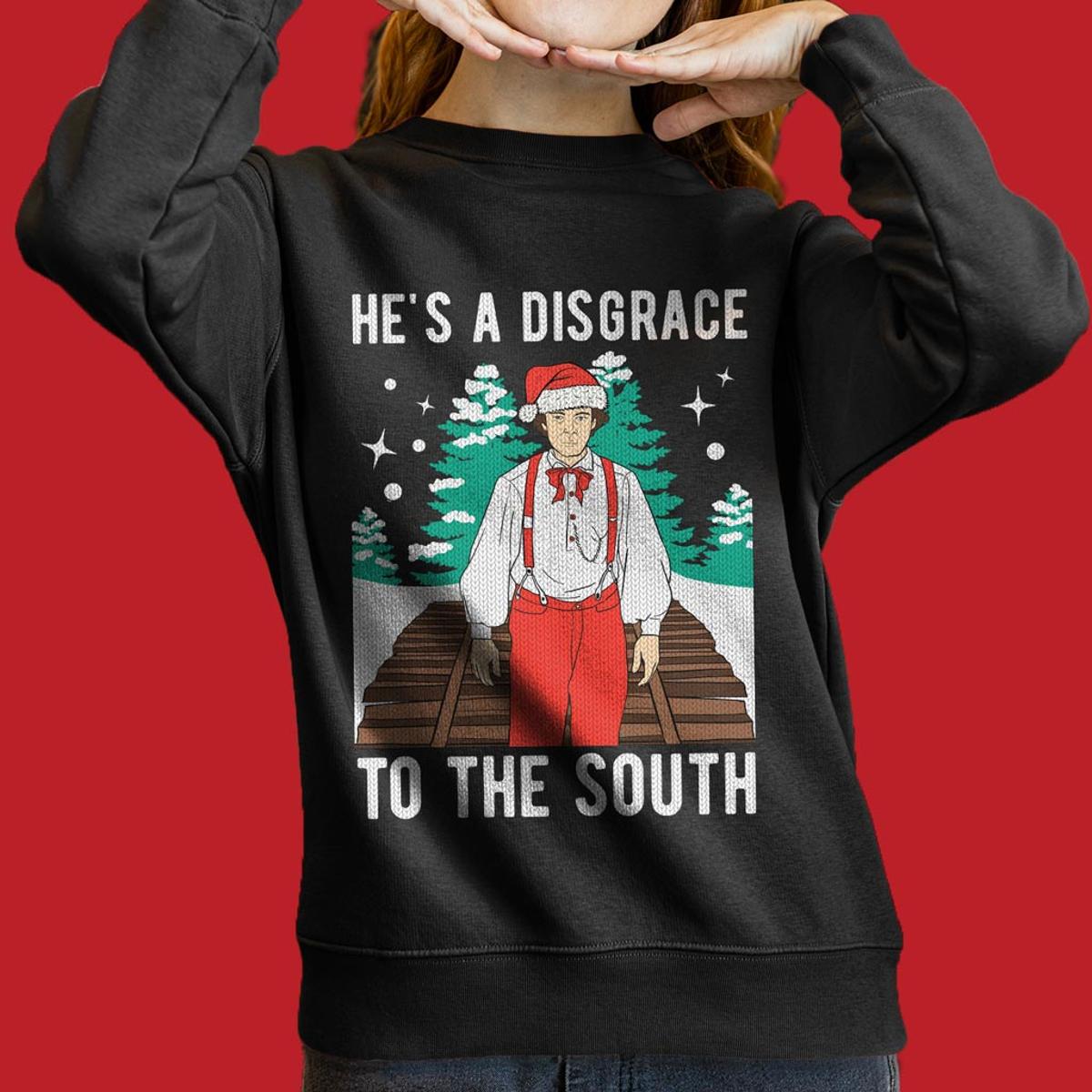 Funny Santa Naughty List Ugly Christmas Sweater