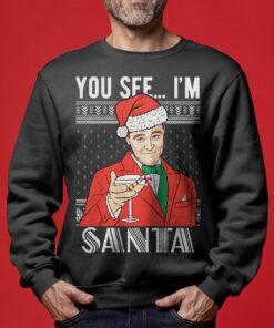 The Great Gatsby Santa Leonardo Dicaprio Ugly Sweaters