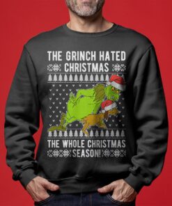 The Grinch Hated Womens Ugly Christmas Sweater