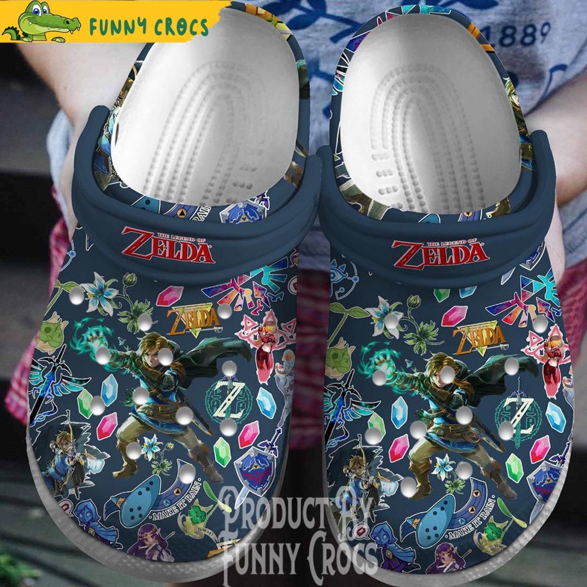 Legend Of Zelda Crocs Slippers