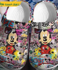 The Life Is Beautiful Mickey Mouse Crocs Classic