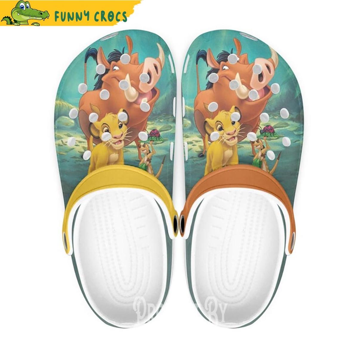 The Lion King Hakuna Matata Disney Crocs Shoes