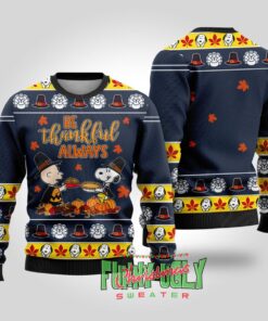 The Peanuts Thanksgiving Sweaters