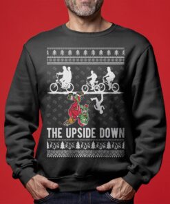 The Upside Down Stranger Things Funny Christmas Sweaters