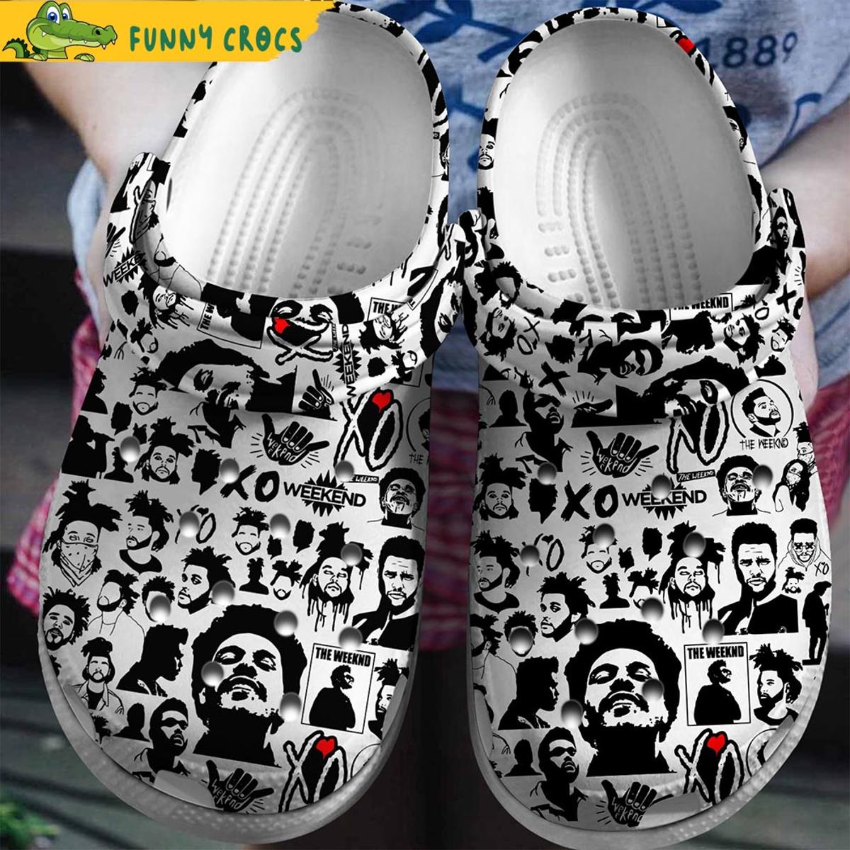 The Weeknd Crocs Music Shoes