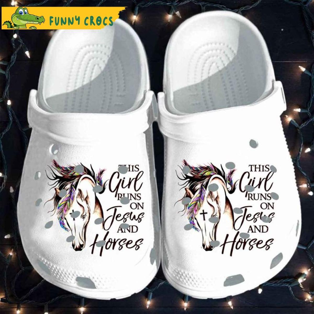 The Night Horse Crocs Sandals