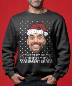 This Is My Ugly Sweater Custom Face Christmas Sweater