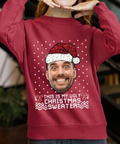 This Is My Ugly Sweaters Personalized Face Ugly Sweater