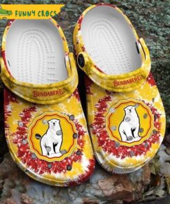 Tie Dye Graphic Bundaberg Rum Crocs Clog