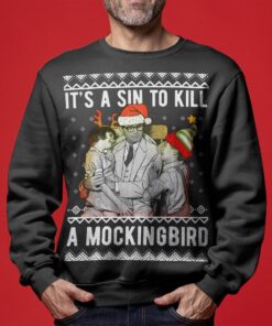 To Kill A Mockingbird Mens Ugly Christmas Sweaters