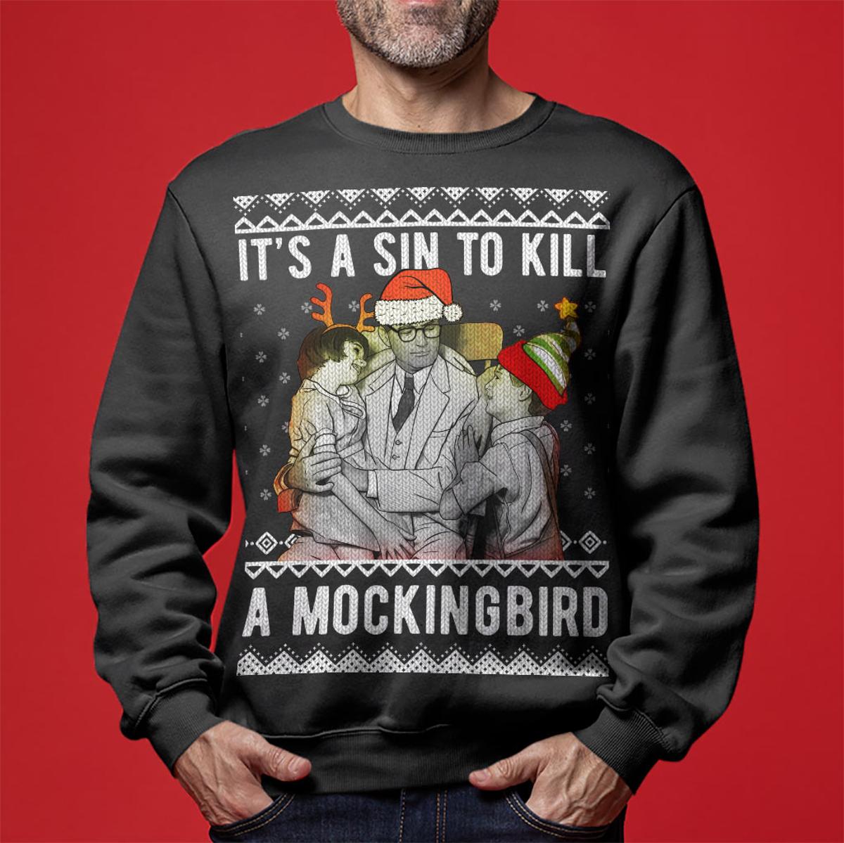 To Kill A Mockingbird Funny Christmas Sweater