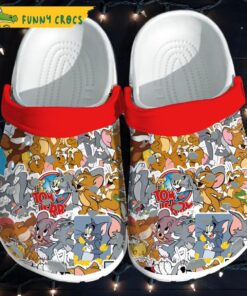 Tom And Jerry Pattern Crocs Classic