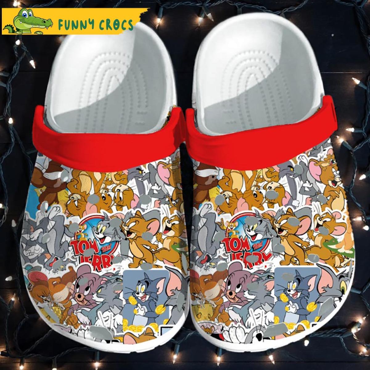 Seawater Tom And Jerry Crocs Sandals