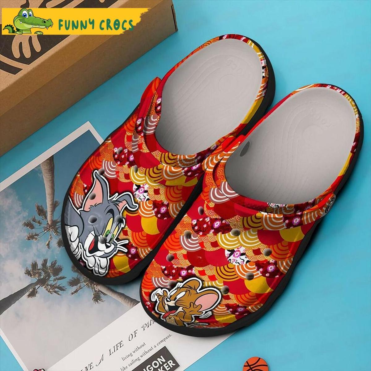 Jerry Tom And Jerry Crocs Clog Shoes