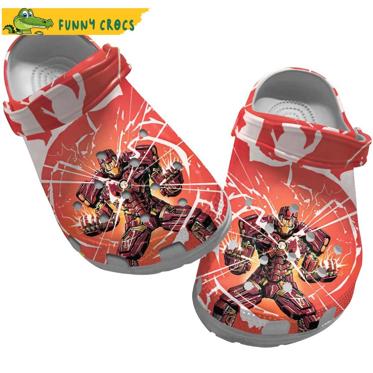 Tony Stark Net Worth Iron Man Crocs Clog Shoes