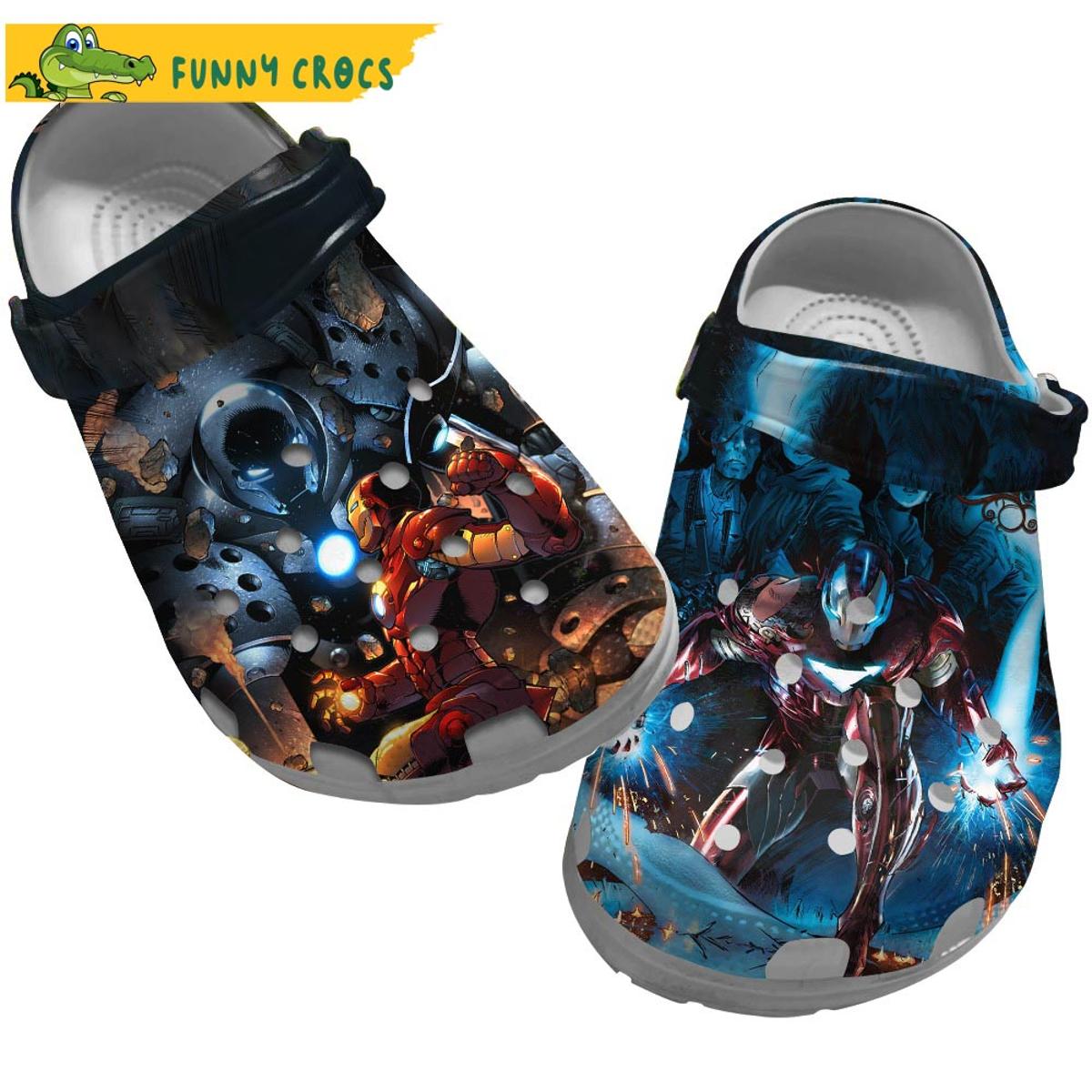 Tony Stark Is Back Iron Man Crocs Clog