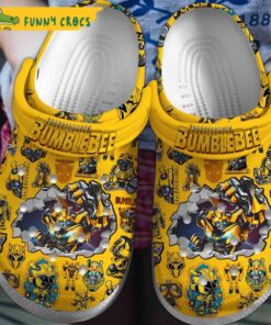 Transformers Bumblebee Movie Yellow Crocs Clog