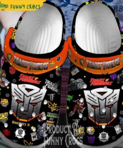 Transformers Optimus Prime Crocs Clog Shoes