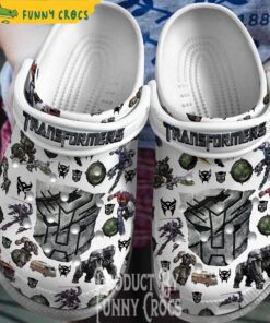 Transformers Optimus Prime Crocs Clog Shoes