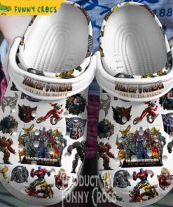 Optimus Prime Transformer Crocs Shoes For Men