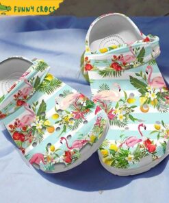 Tropical Flamingo Crocs Classic Clog Shoes