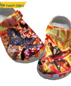 Uchiha Itachi Manga Naruto Crocs Clog