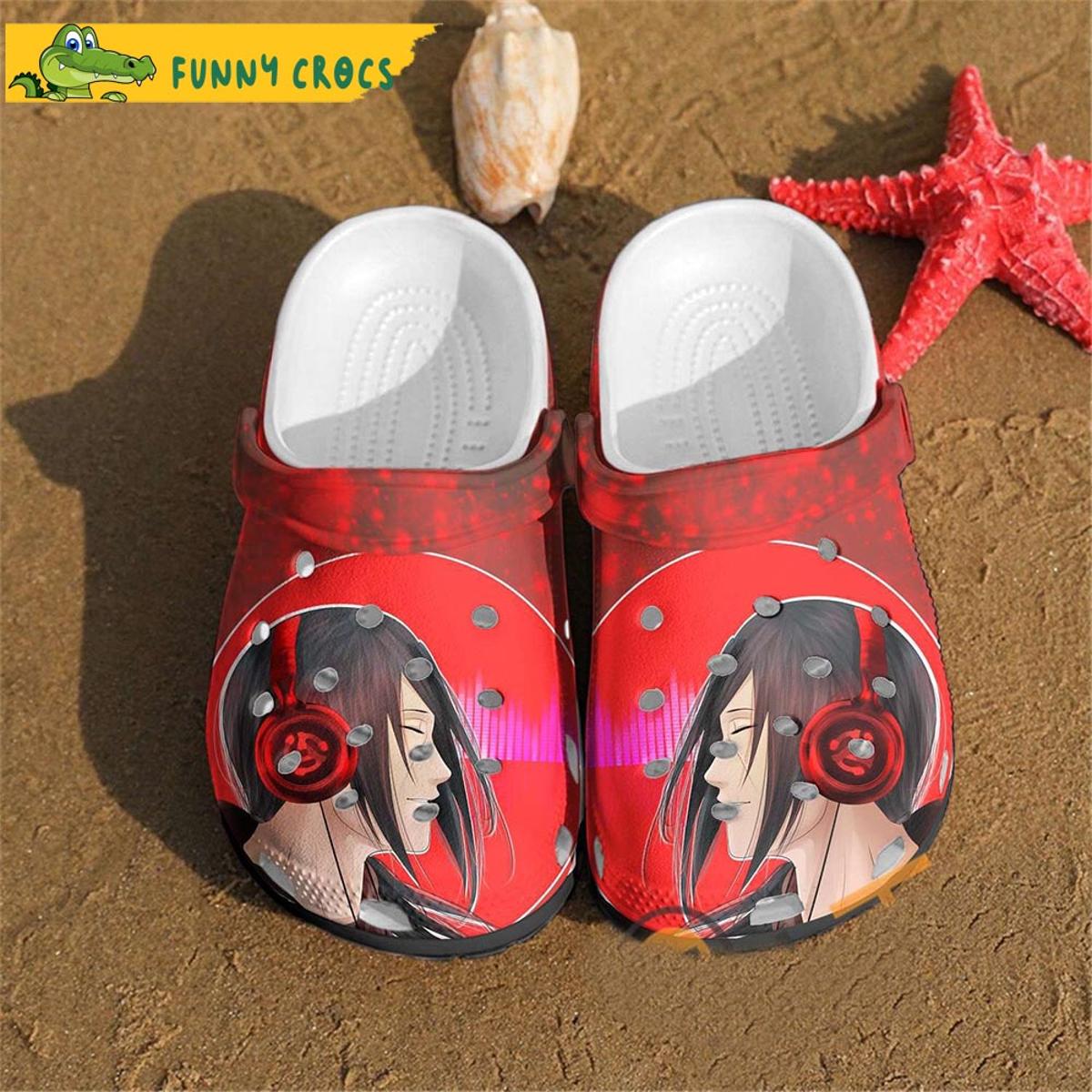 Uchiha Kakashi And Uchiha Obito Naruto Crocs Sandals