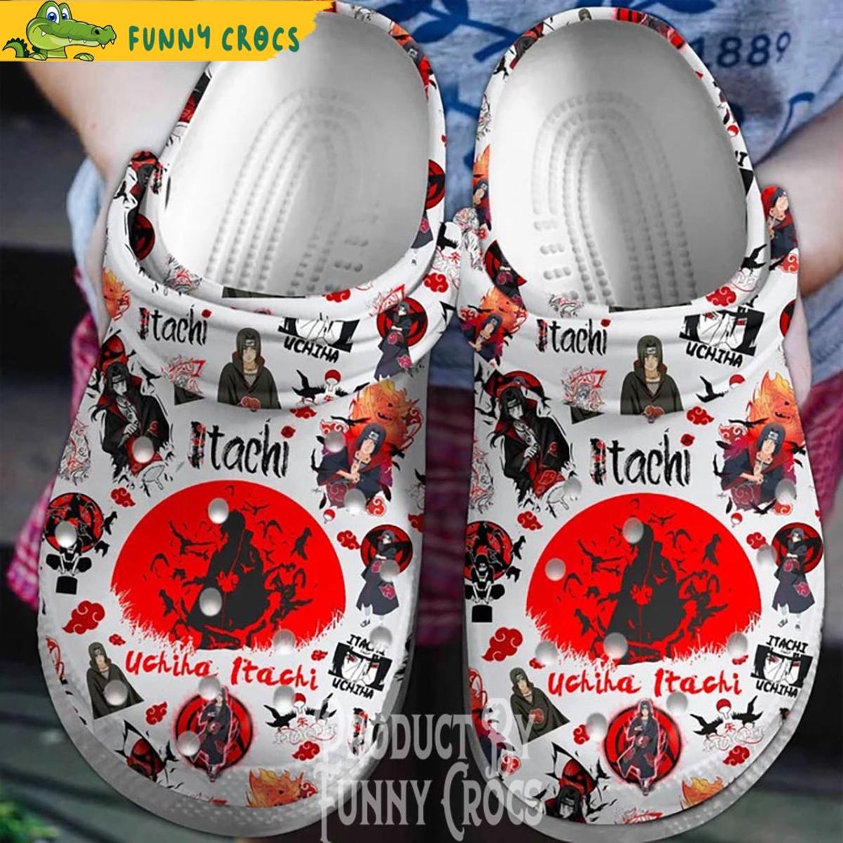 Funny Naruto Akatsuki Crocs Shoes