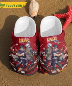 Uchiha Kakashi And Uchiha Obito Naruto Crocs Sandals