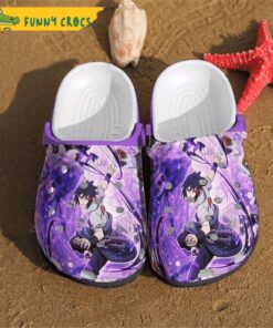 Uchiha Sasuke In Naruto Anime Crocs Clog