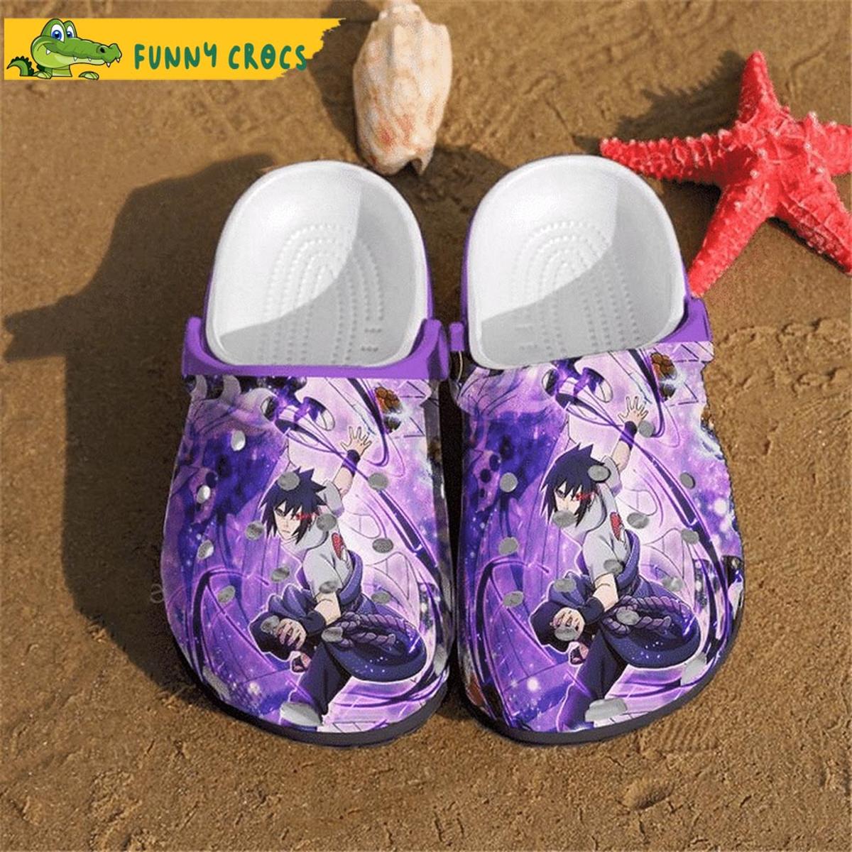 Uchiha Madara Naruto Crocs Sandals