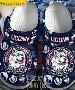 Uconn Huskies Basketball Crocs Slippers