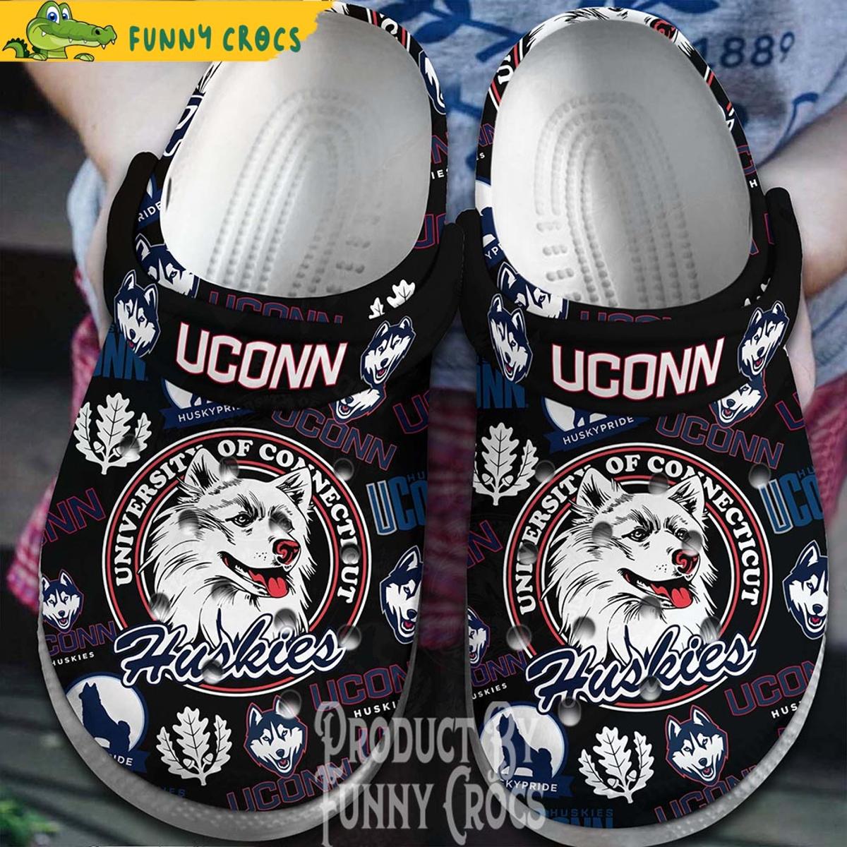 Ncaa Uconn Huskies Crocs Shoes