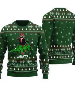 Ugliest Cat Xmas Sweatshirts