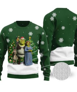 Ugly Shrek Funny Christmas Sweater